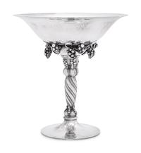A Georg Jensen Silver Compote