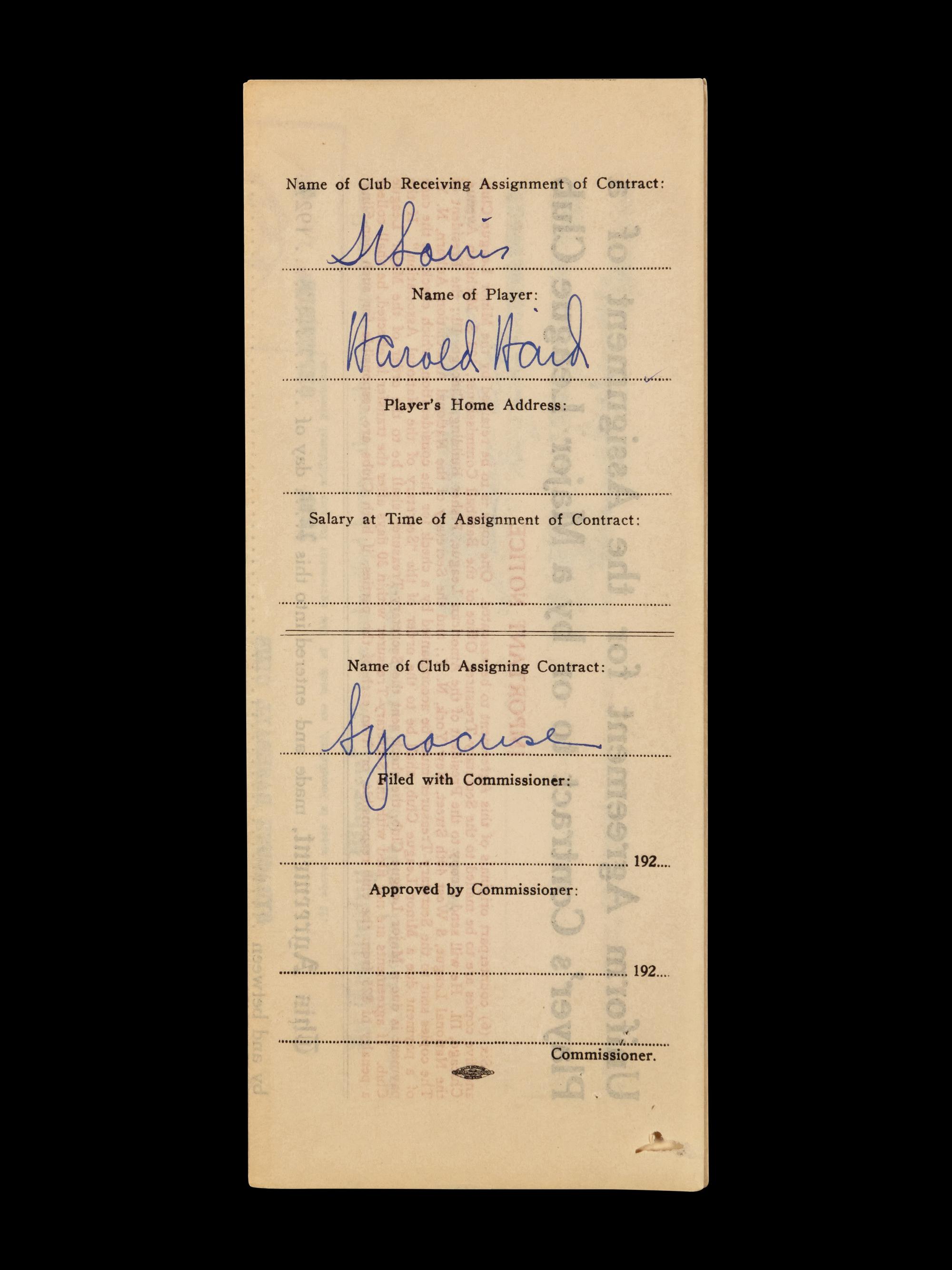 A Group of 15 1920s-30s St. Louis Cardinals Contract Agreements All Signed by Branch Rickey