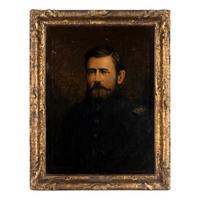 George Burroughs Torrey (1863-1942) Oil Portrait of Ulysses S. Grant (1930)