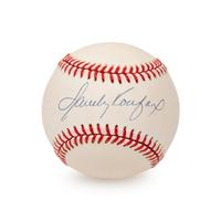 A Sandy Koufax Single Signed Autograph Baseball (JSA)