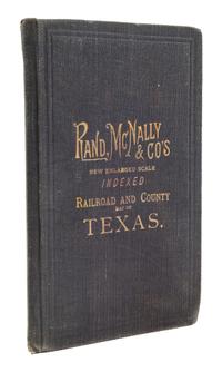 (MAP) Indexed County and Township Map of Texas. Chicago, c. 1904.