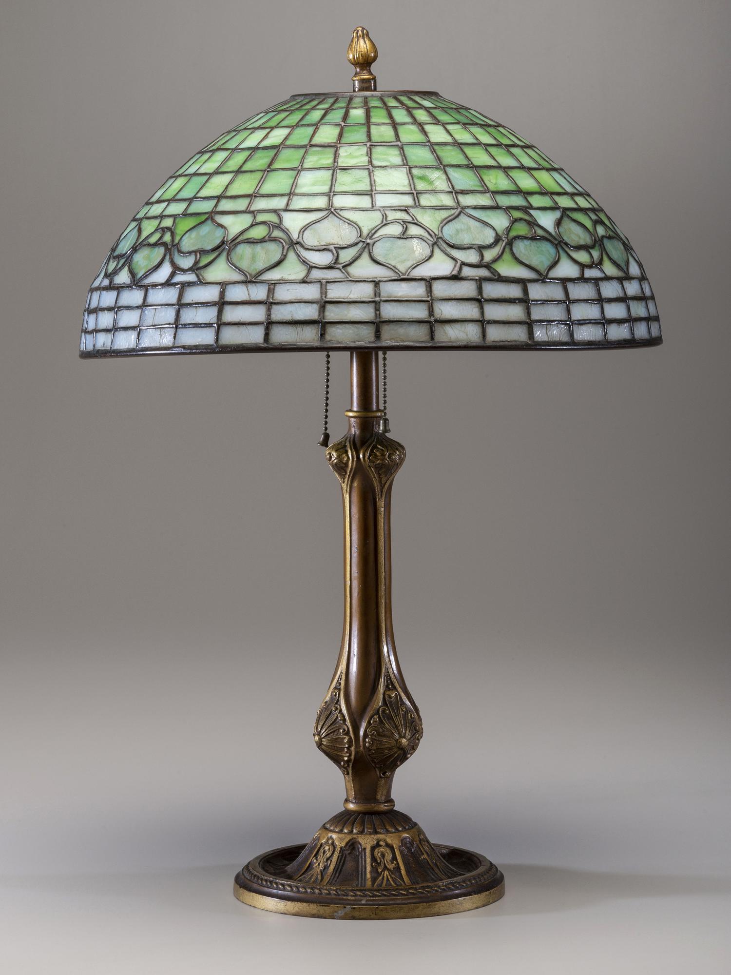 Acorn Lamp Shade with Associated Base