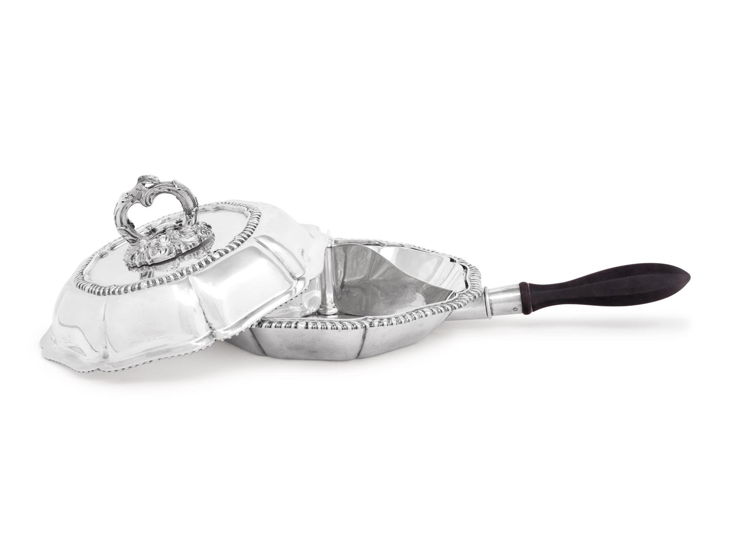 An Edwardian Silver Serving Dish