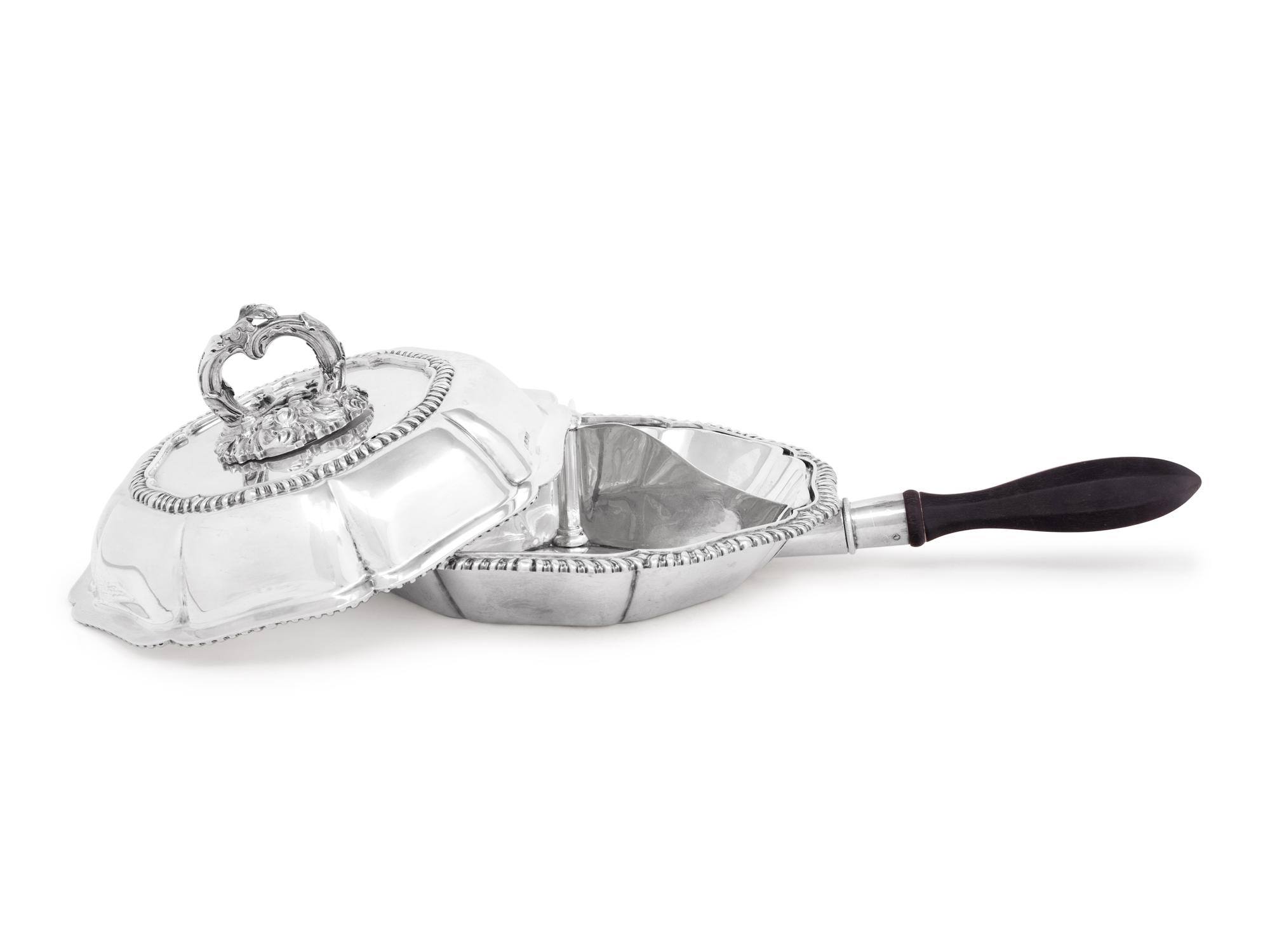 An Edwardian Silver Serving Dish