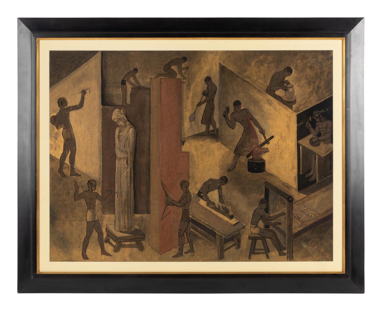 Jean Dunand (Swiss, 1877-1942) — Les Arts Appliqués , c. 1935