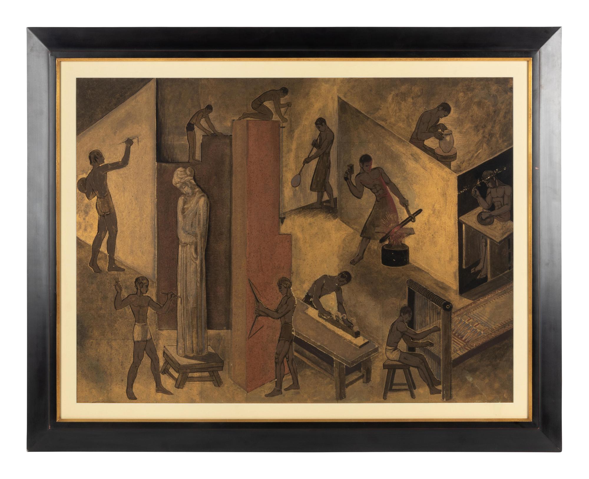 Jean Dunand (Swiss, 1877-1942) — Les Arts Appliqués , c. 1935