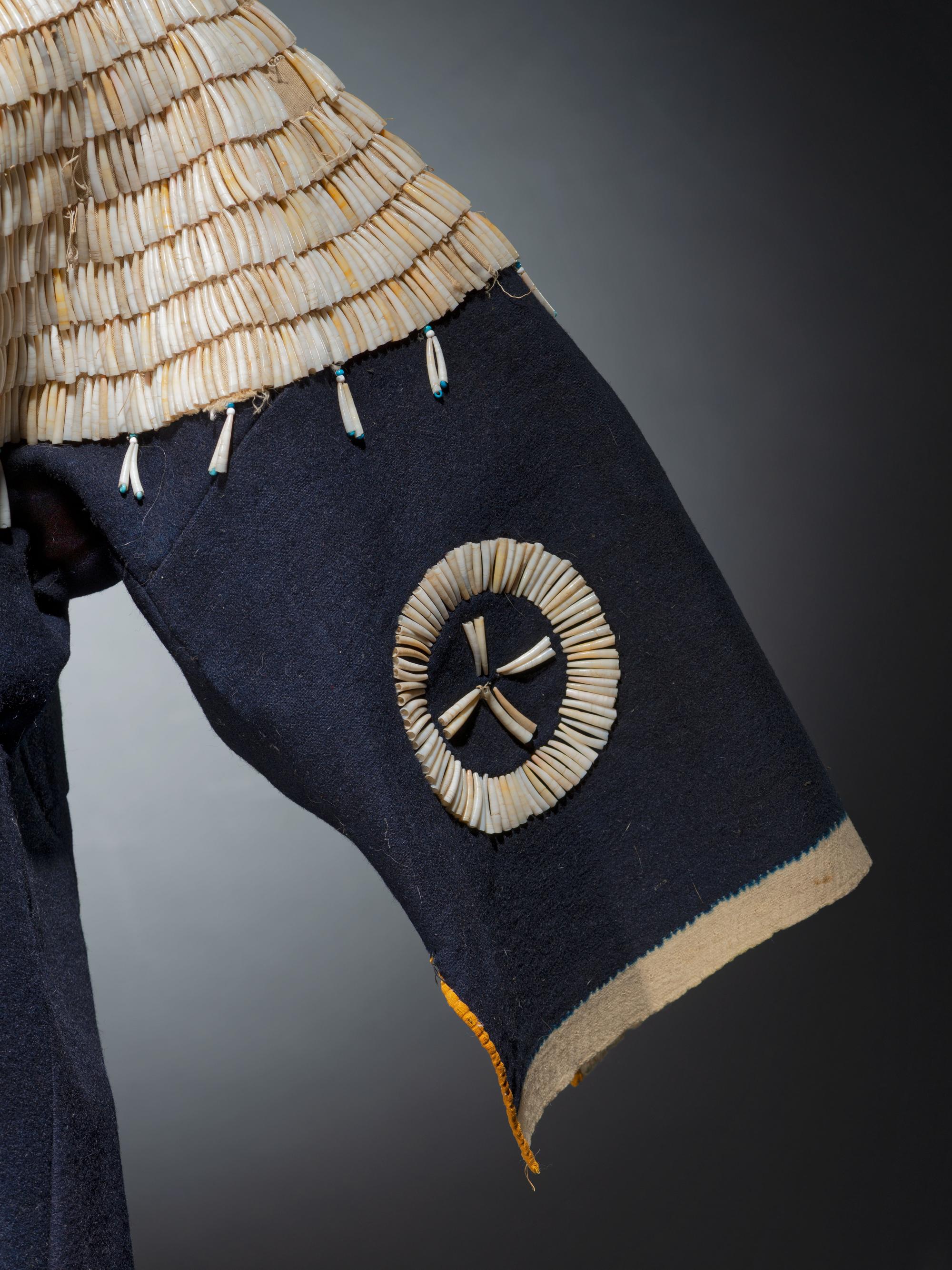 Plateau Dentalia Shell Wool Dress