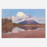 Sydney Mortimer Laurence (American, 1865-1940) Untitled (Shallow Reflections)