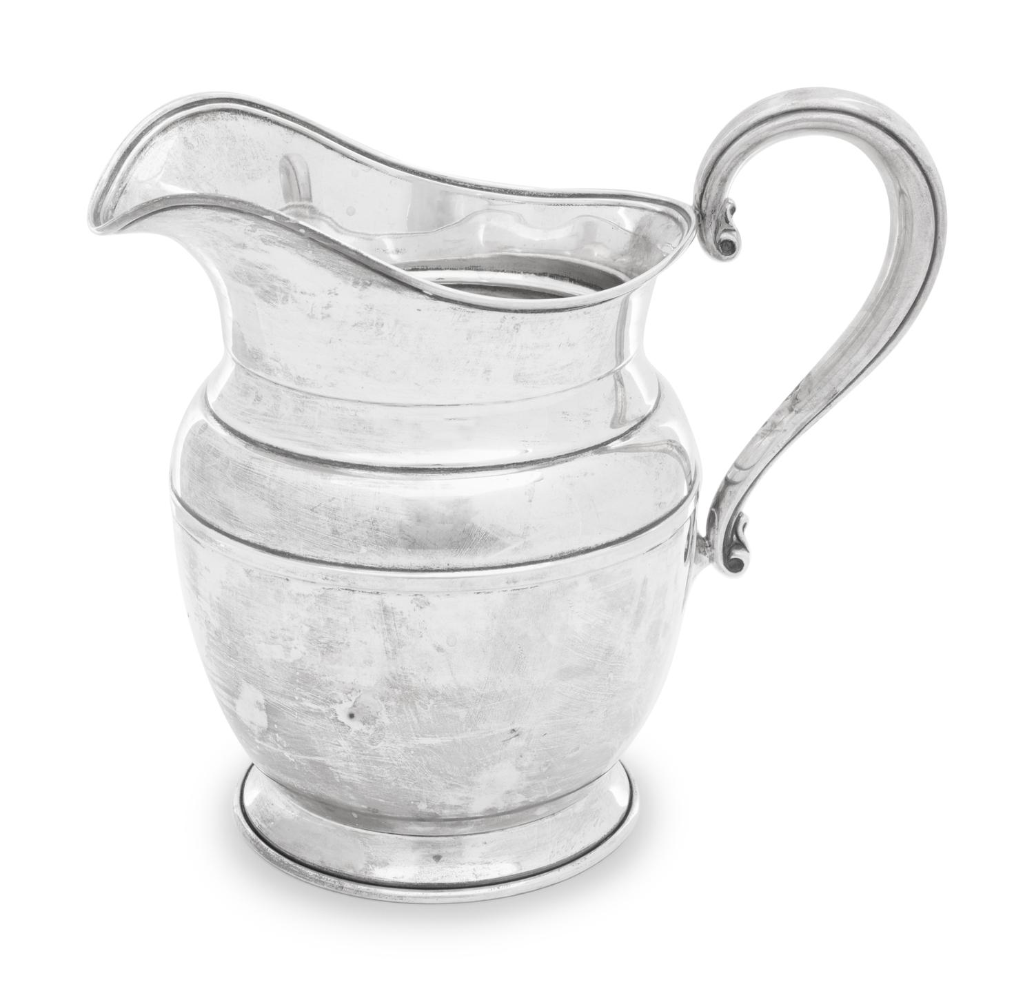 An American Silver Water Pitcher