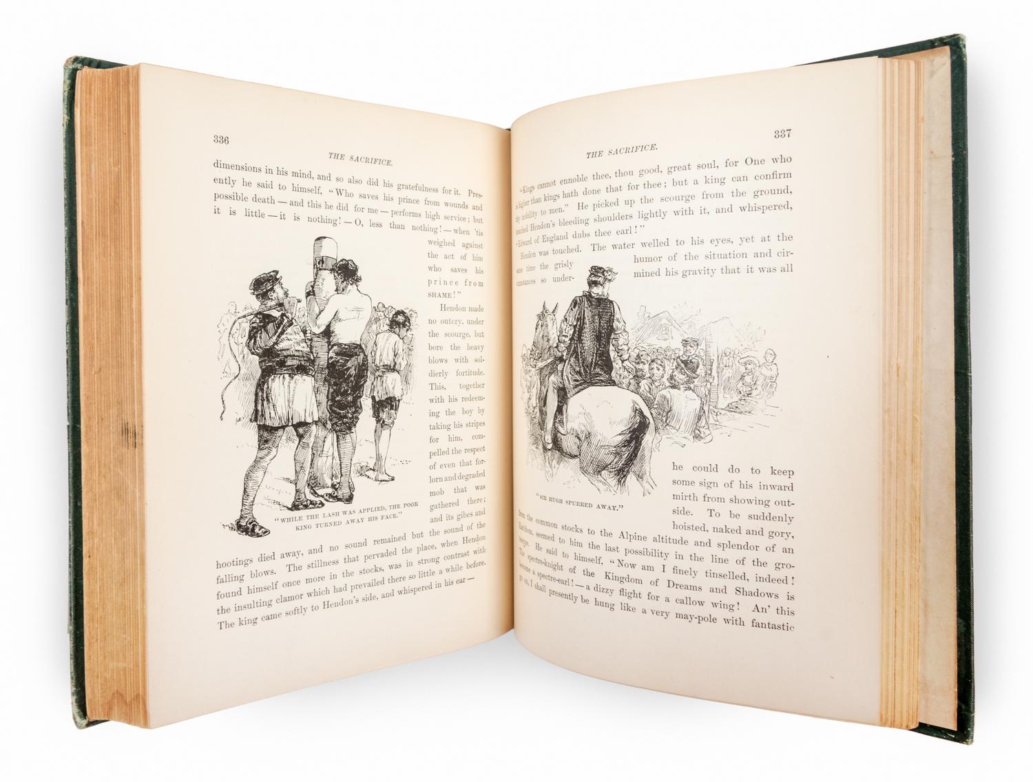 TWAIN, MARK Collection of four first editions, various printings. 1870-1889