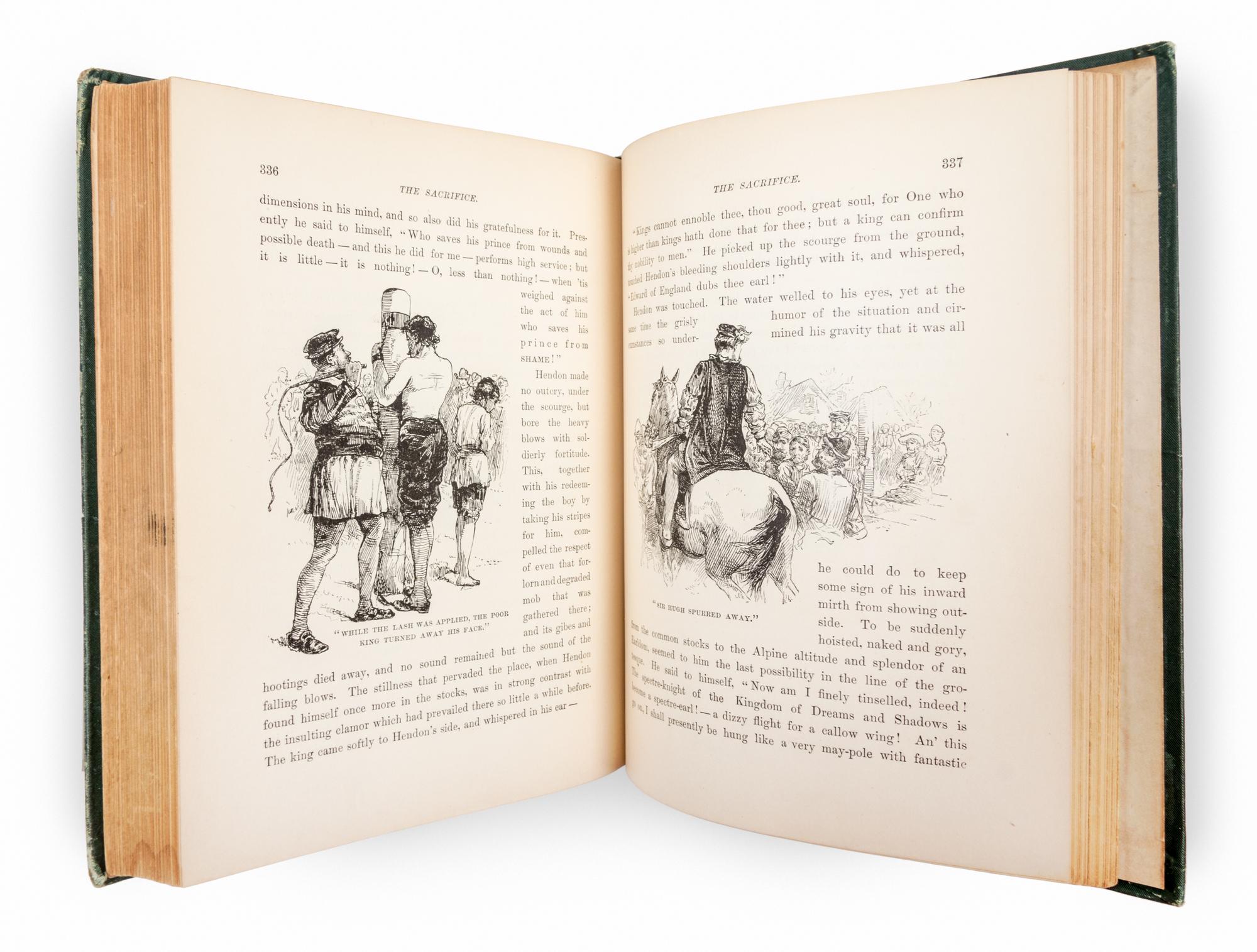 TWAIN, MARK Collection of four first editions, various printings. 1870-1889
