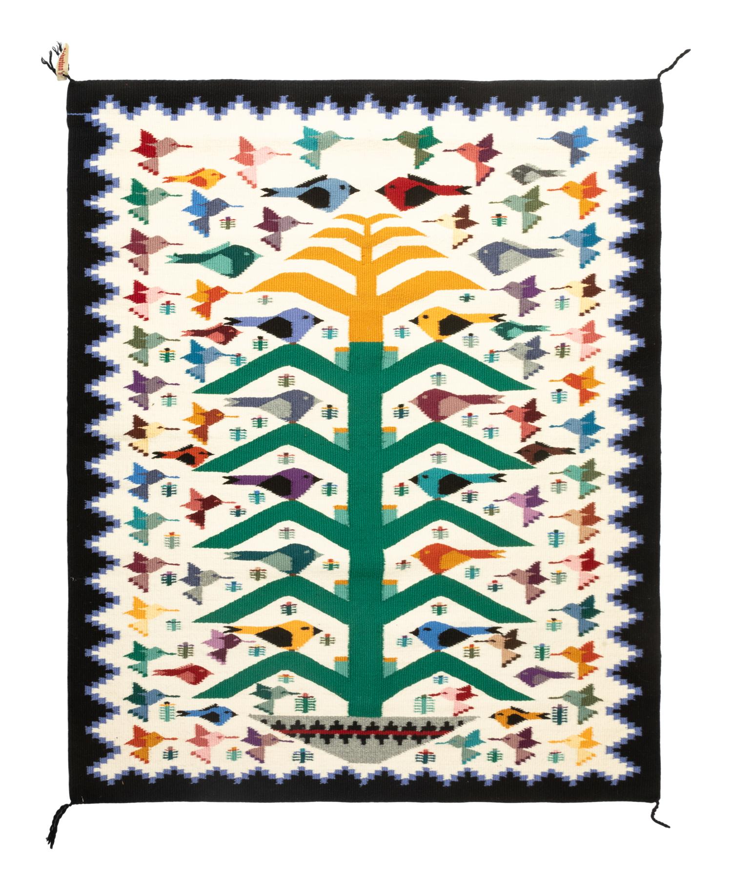 Navajo Corn Stalk of Life Weaving / Rug