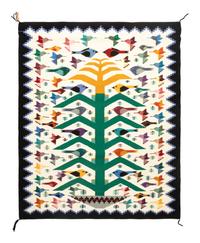 Navajo Corn Stalk of Life Weaving / Rug