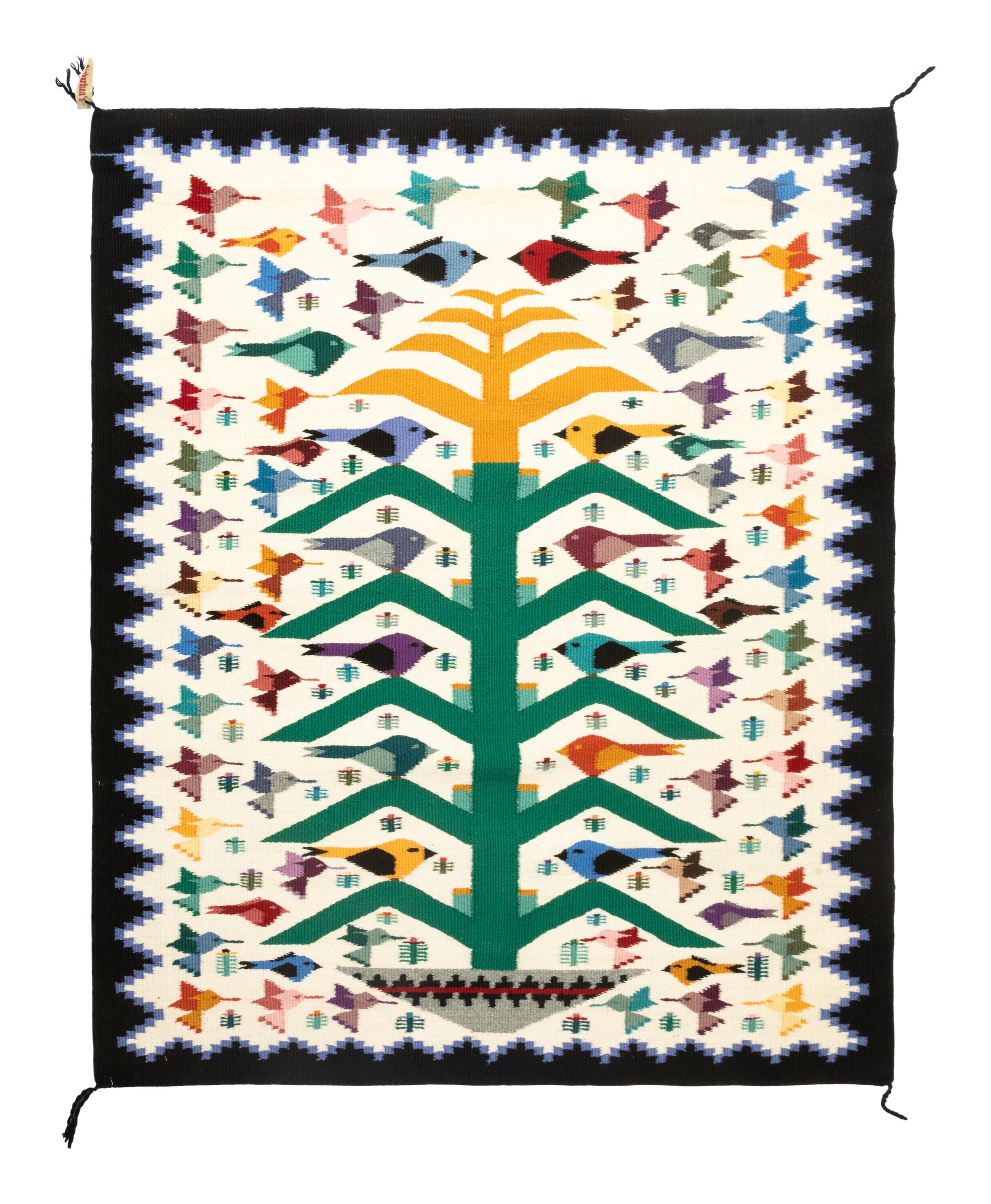 Navajo Corn Stalk of Life Weaving / Rug