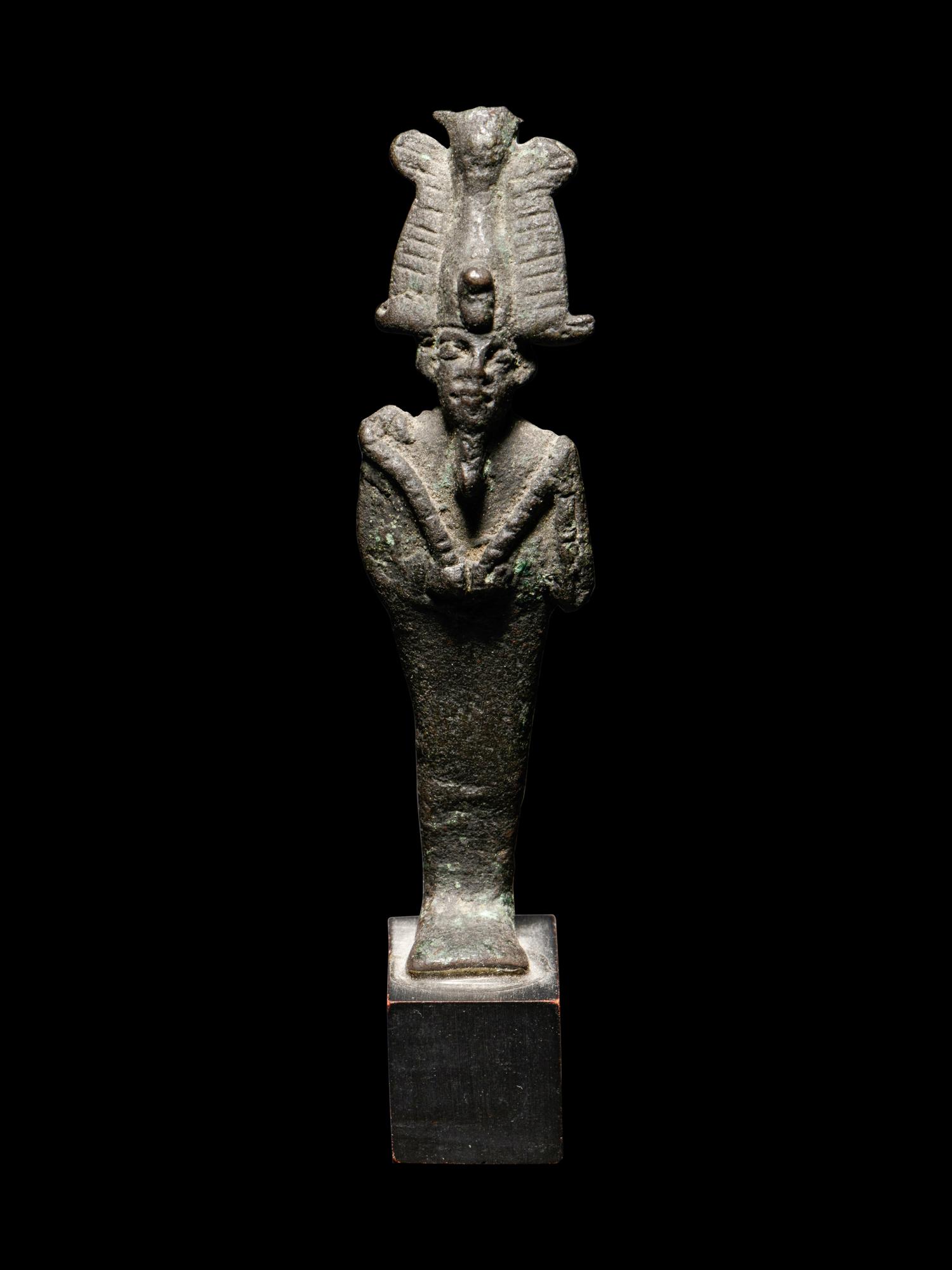 An Egyptian Bronze Osiris