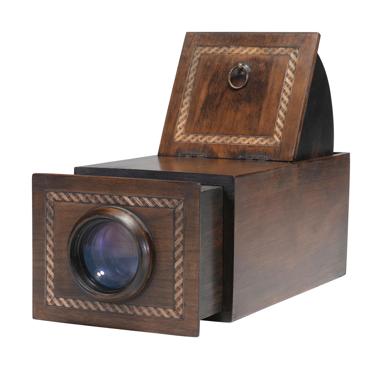 [CAMERAS]. Replica Camera Obscura by Robert Lisle, 1979.