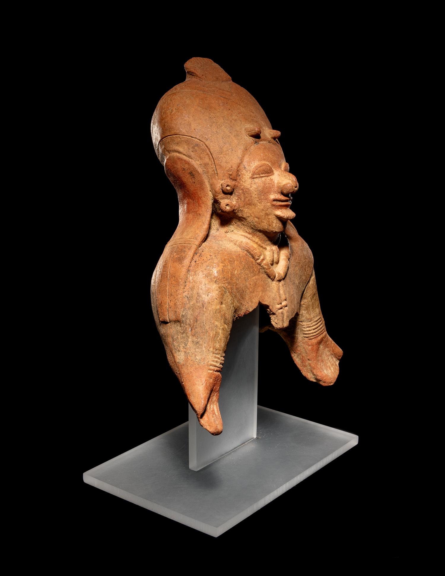 A Jama Coaque Pottery Figure Fragment