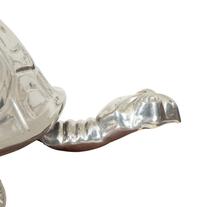 A Monumental Arthur Court Silver Aluminum Turtle Meat Dome
