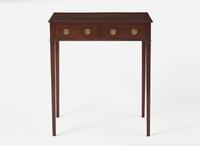 A George III mahogany side table, circa 1790