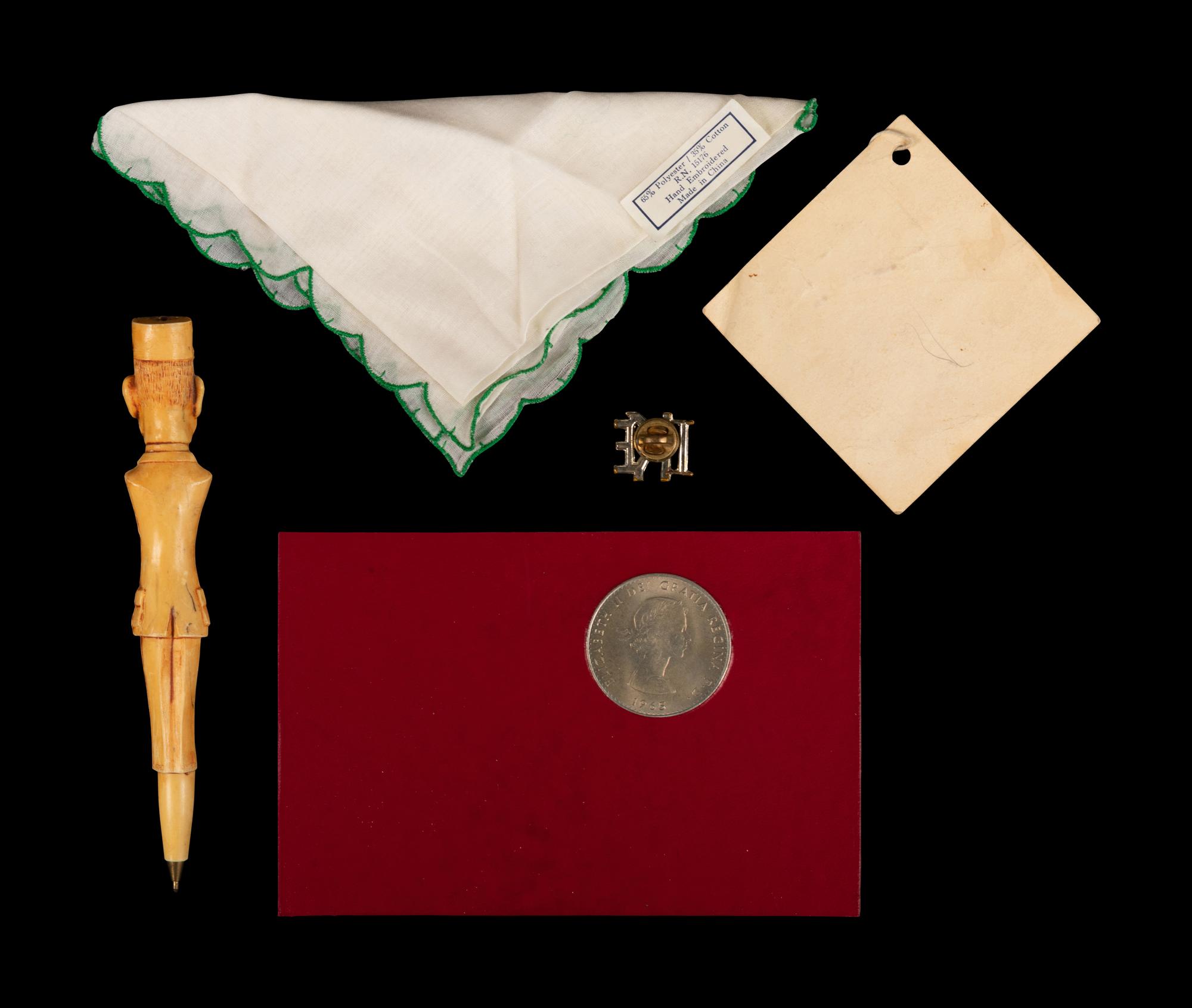 (History) A group of 5 pieces of political memorabilia relating to the leaders of the Allies in World War II, comprising: