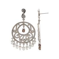 DIAMOND AND COLORED DIAMOND EARRINGS