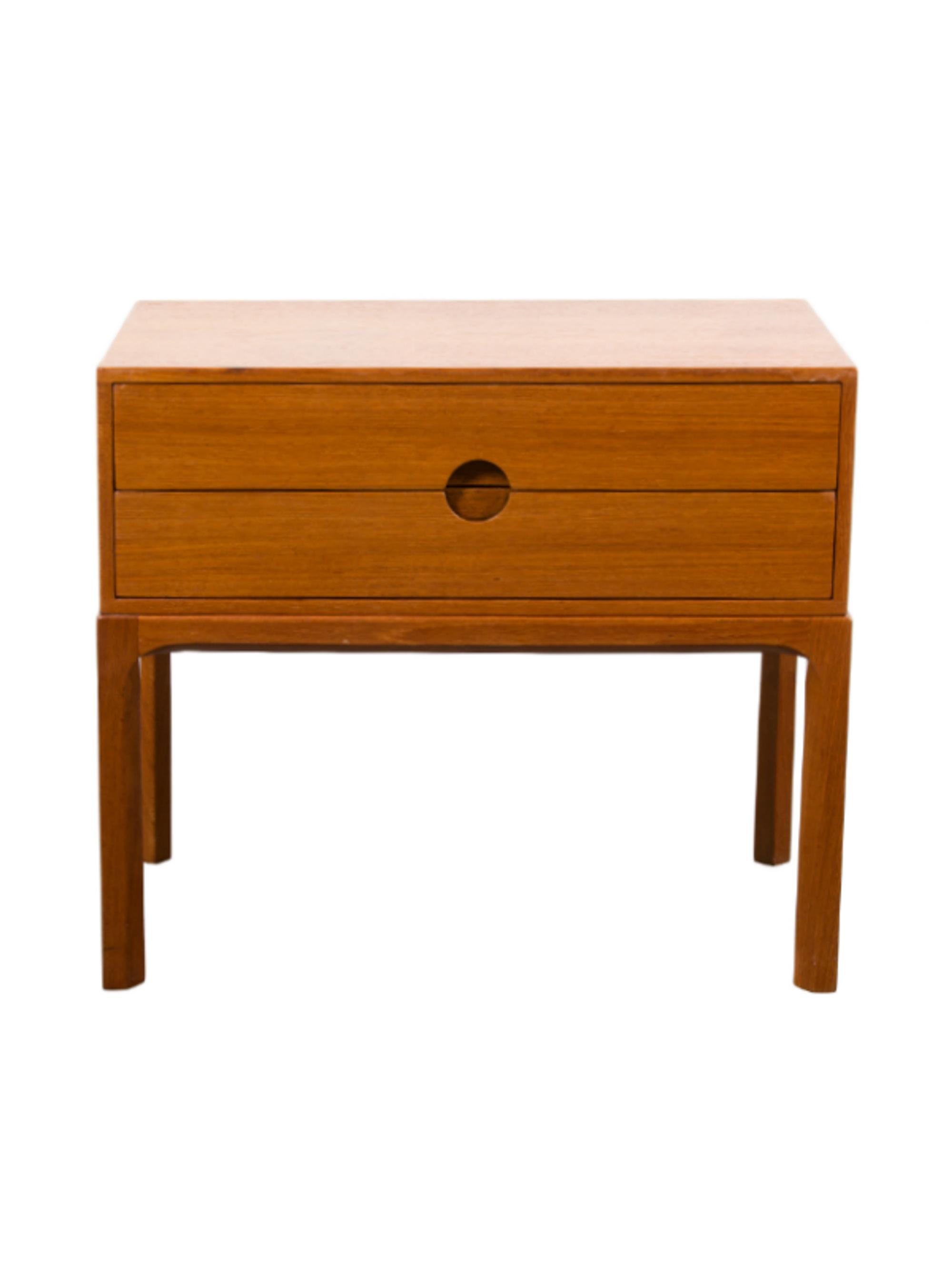 Aksel Kjersgaard (Danish, 20th Century), Aksel Kjersgaard, 1950s, two-drawer nightstand