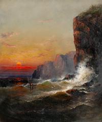 Sun Setting on a Shipwreck