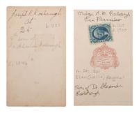 [WESTERN AMERICANA]. The Rosborough family archive, including letters relating to the California Gold Rush, the Modoc War, the Klondike Gold Rush, and early settlement and mining operations in Idaho Territory, Utah Territory, Nevada, and Texas.