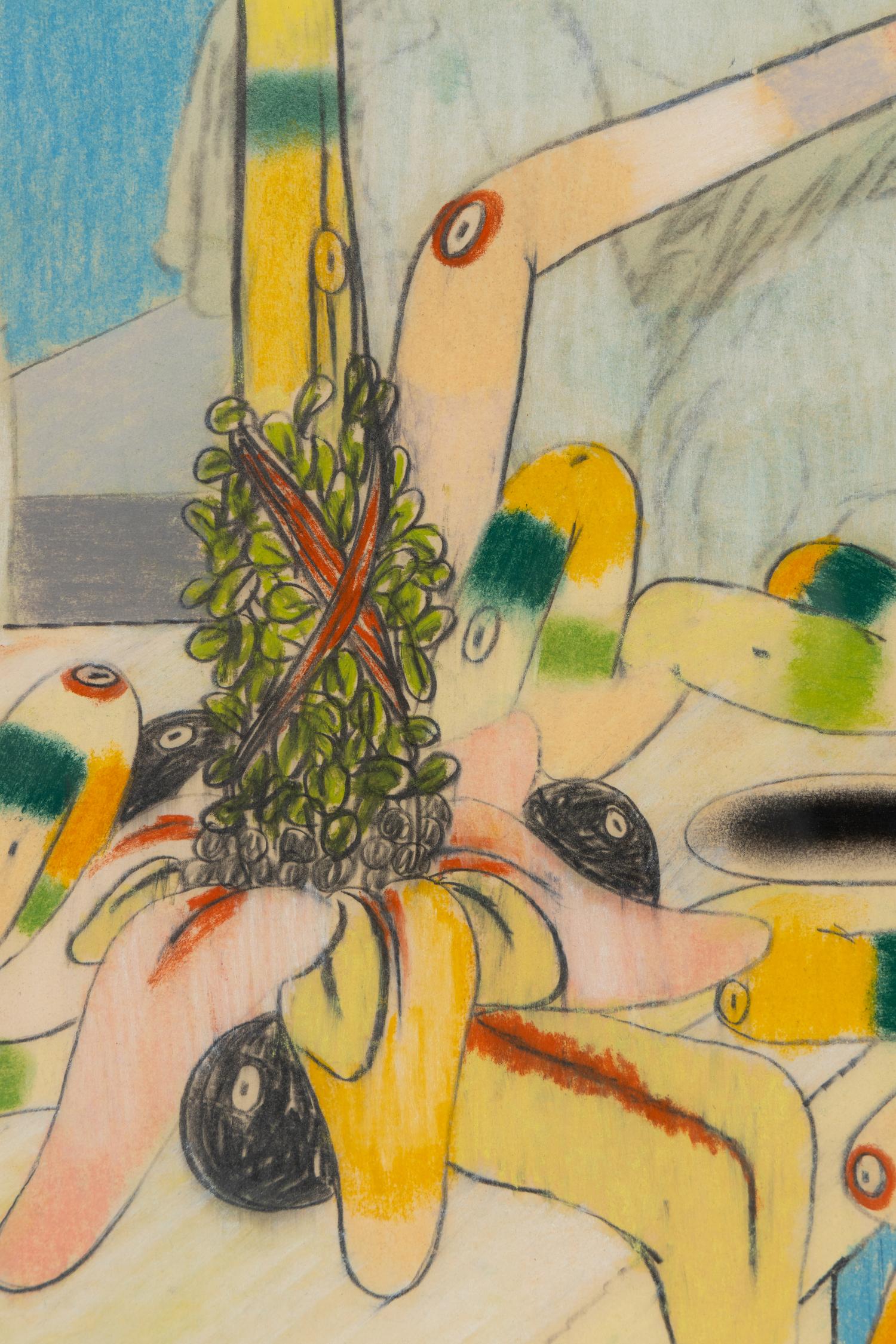 Untitled (Study for Fantastic Garden), 1962
