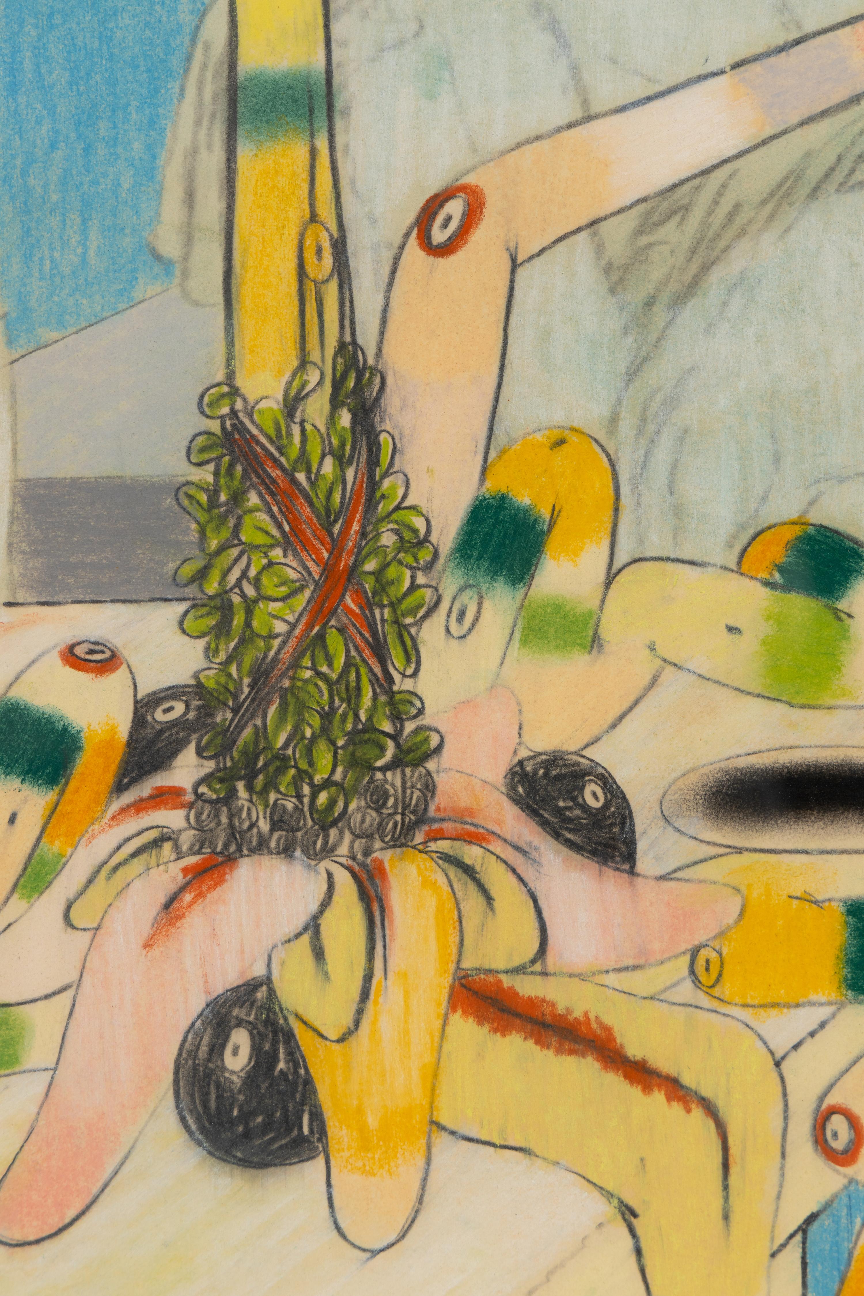 Untitled (Study for Fantastic Garden), 1962