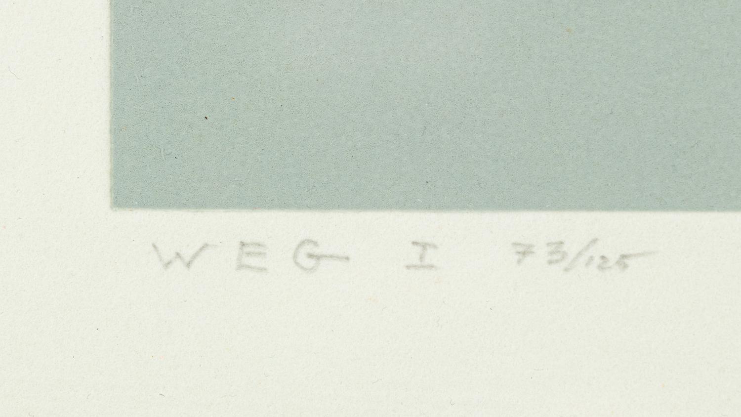 White Embossing on Gray: I-X (complete series)