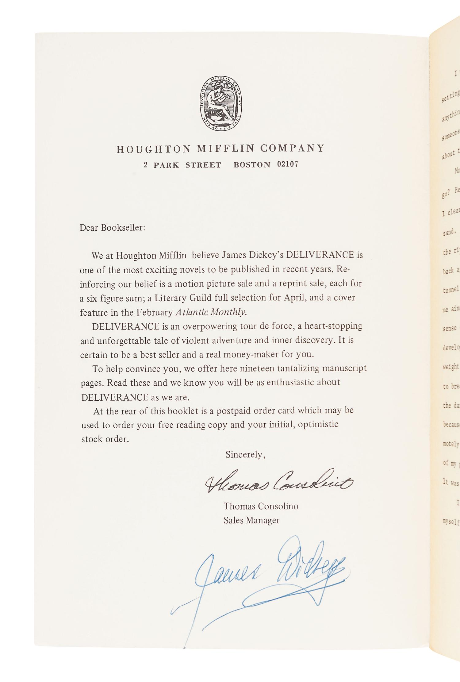 [LITERATURE IN FILM]. A group of 5 FIRST EDITIONS, comprising: