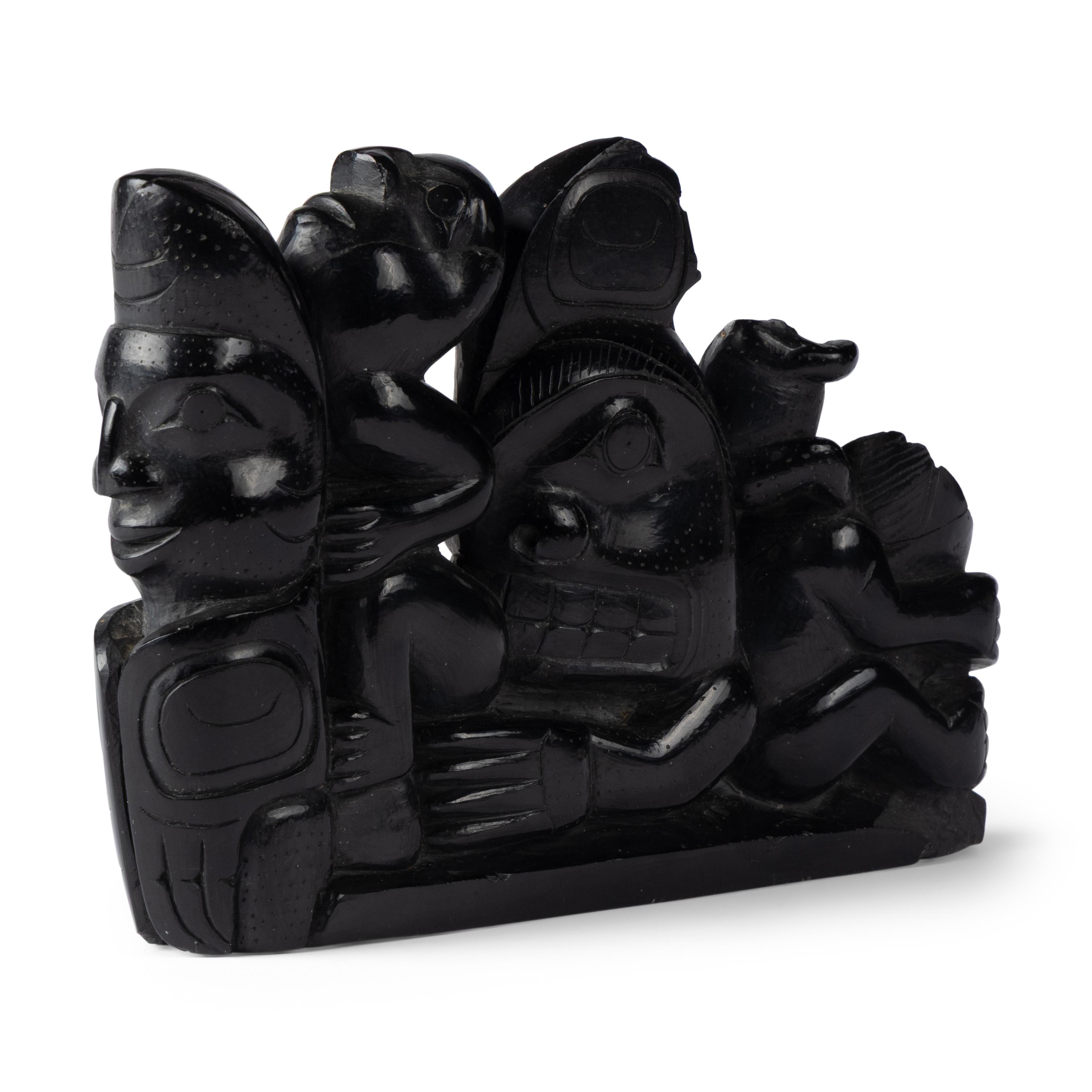 Northwest Coast Argilite Carving