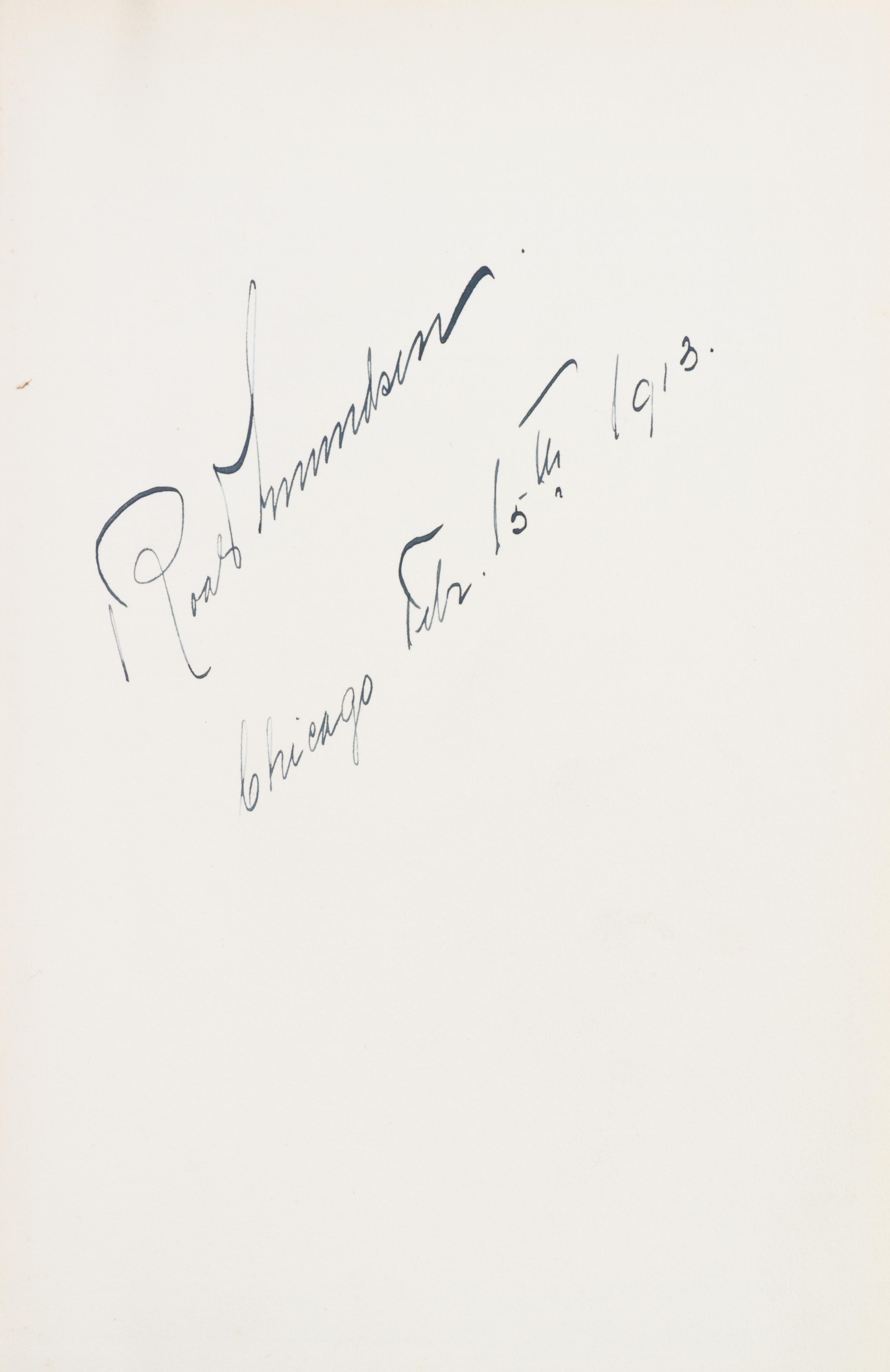 (ANTARCTIC) AMUNDSEN, ROALD. The South Pole. London and New York, 1913. 2 vols. First US edition. Signed.