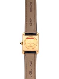 CARTIER, 18K YELLOW GOLD REF. 1150 'TANK' WRISTWATCH