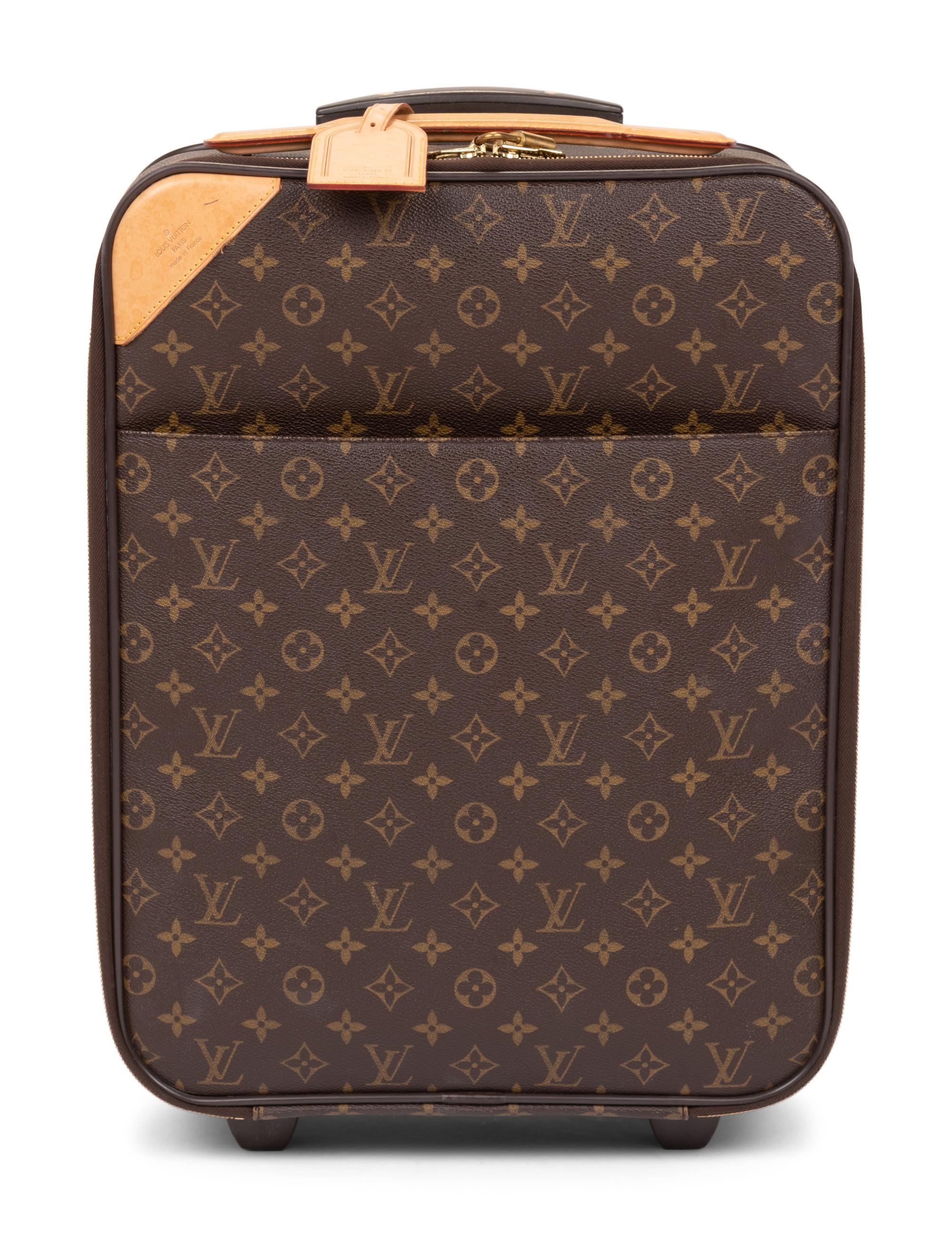Louis Vuitton Monogram Pegase 45 Rolling Suitcase, 2004