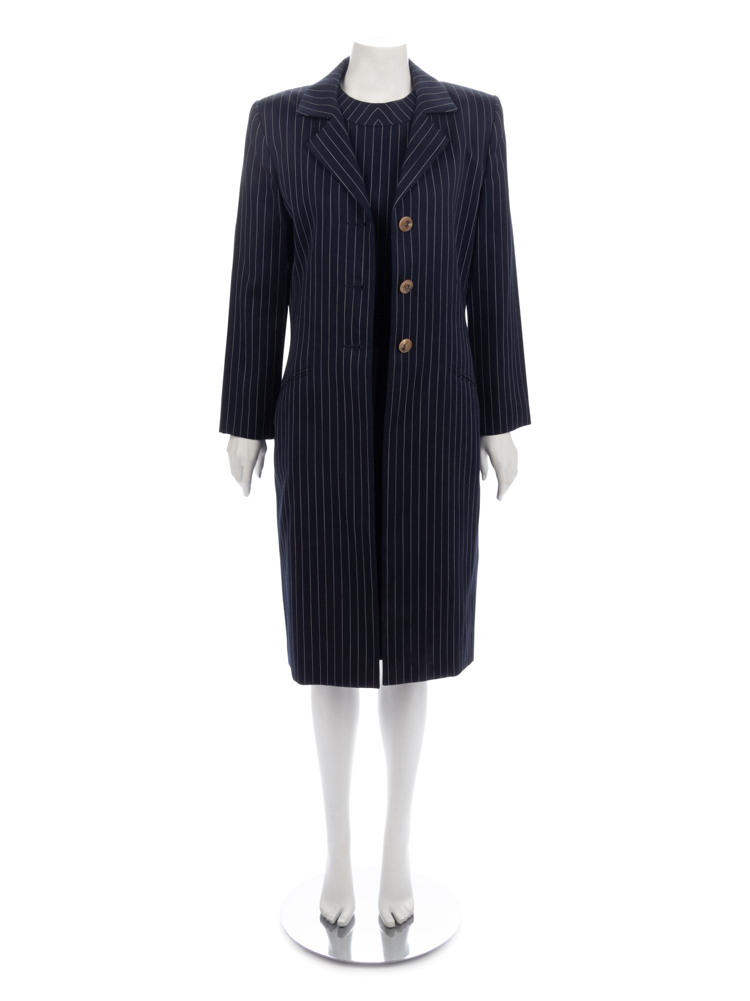 Two Designer Dress Suits: Carolina Herrera & Oscar de la Renta