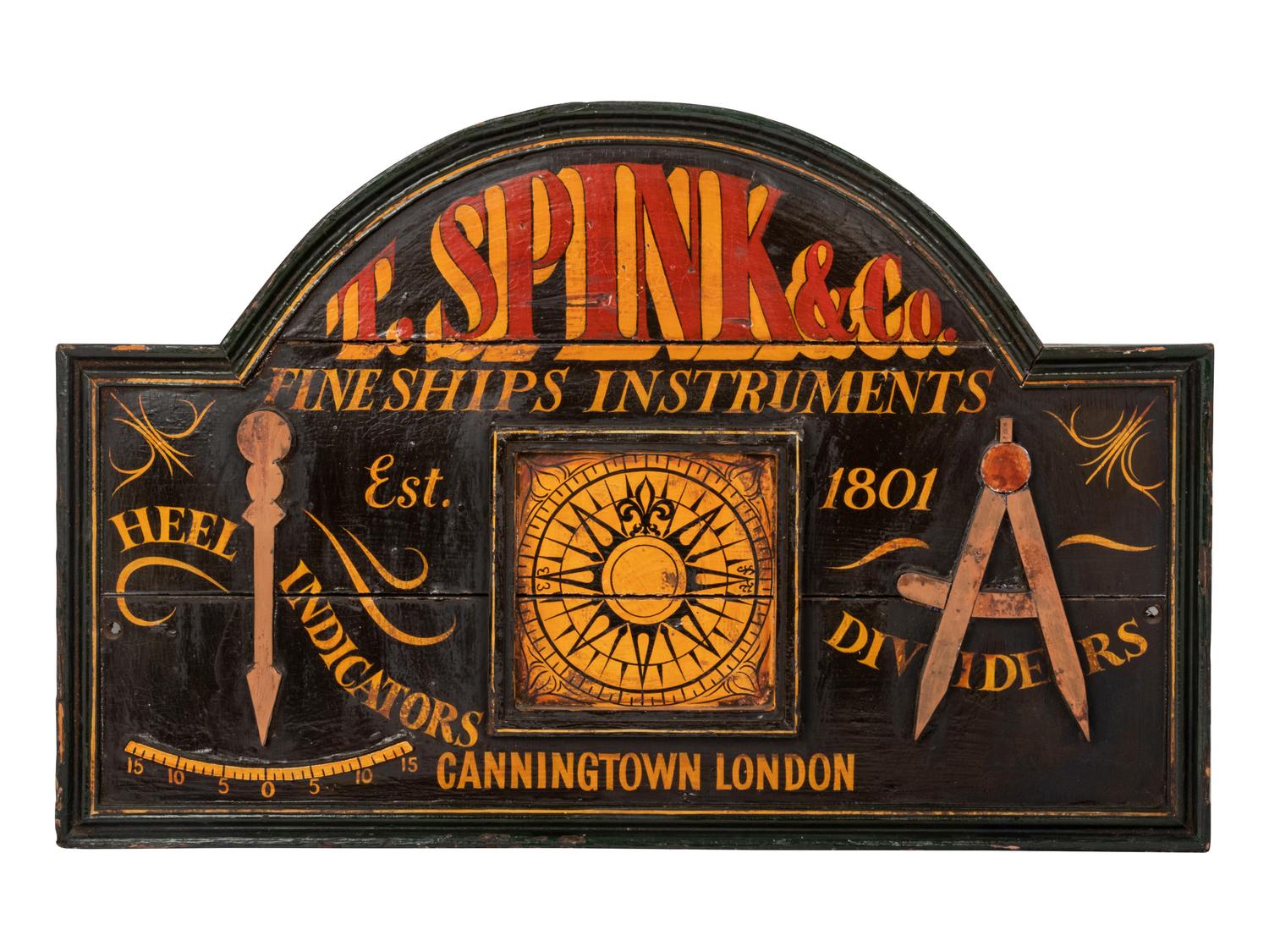An English Painted Trade Sign