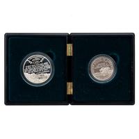 [EXONUMIA]. Civil War Battlefield Commemorative two-coin proof set. US Mint, 1995.