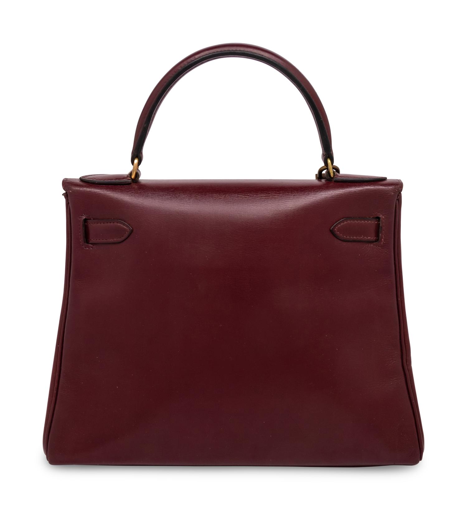 Hermès, Kelly 28 in Box Leather, 1966