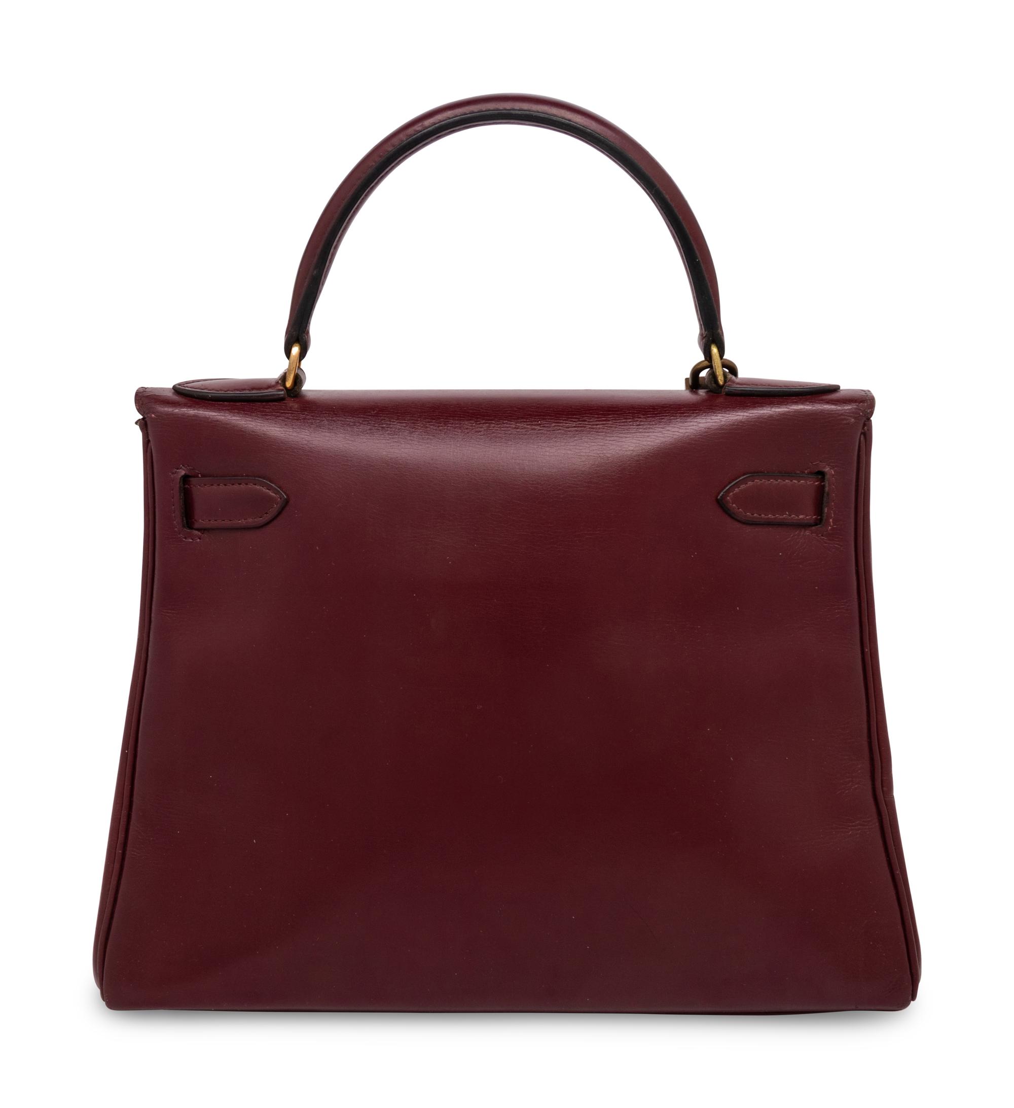 Hermès, Kelly 28 in Box Leather, 1966