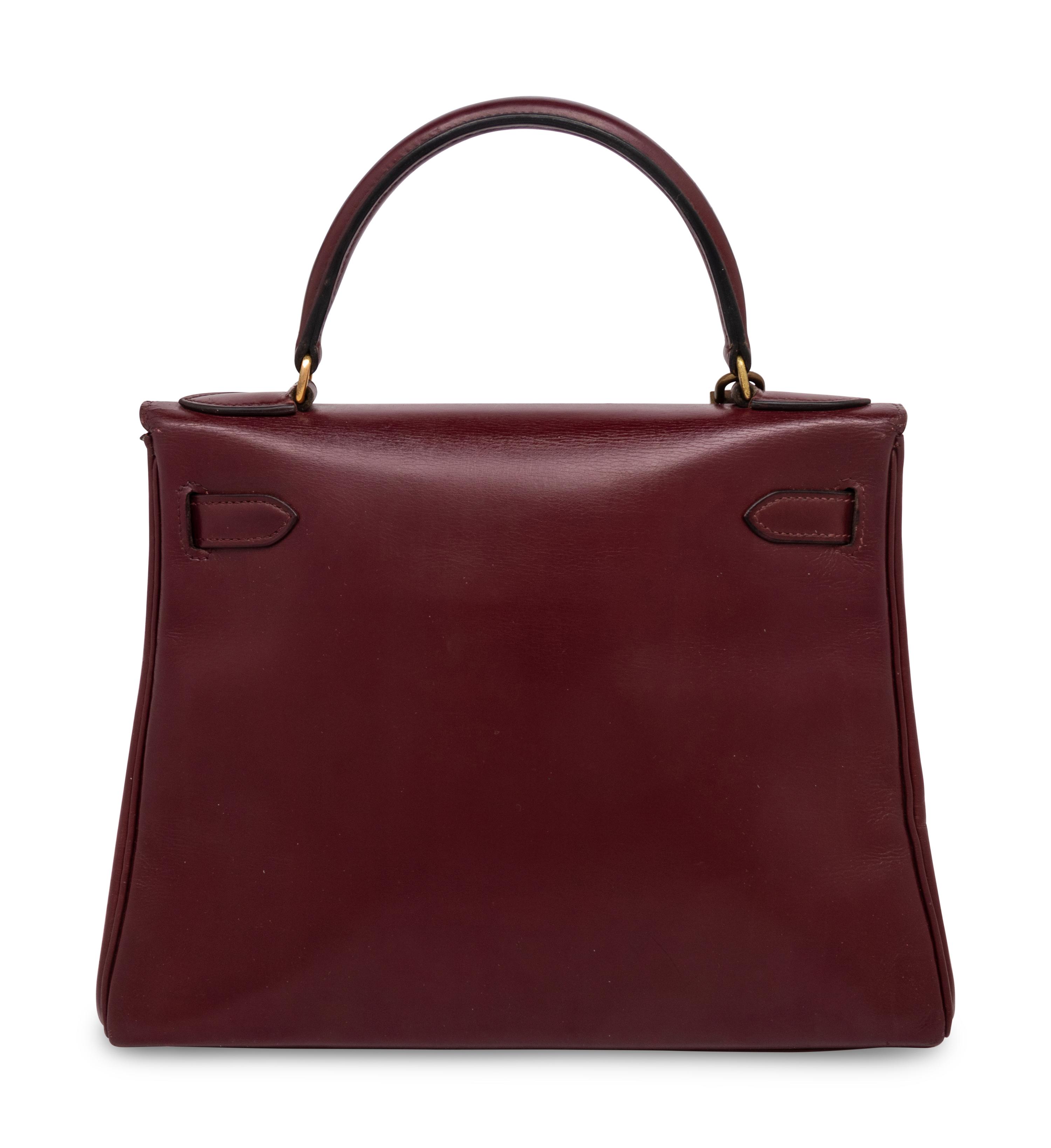 Hermès, Kelly 28 in Box Leather, 1966