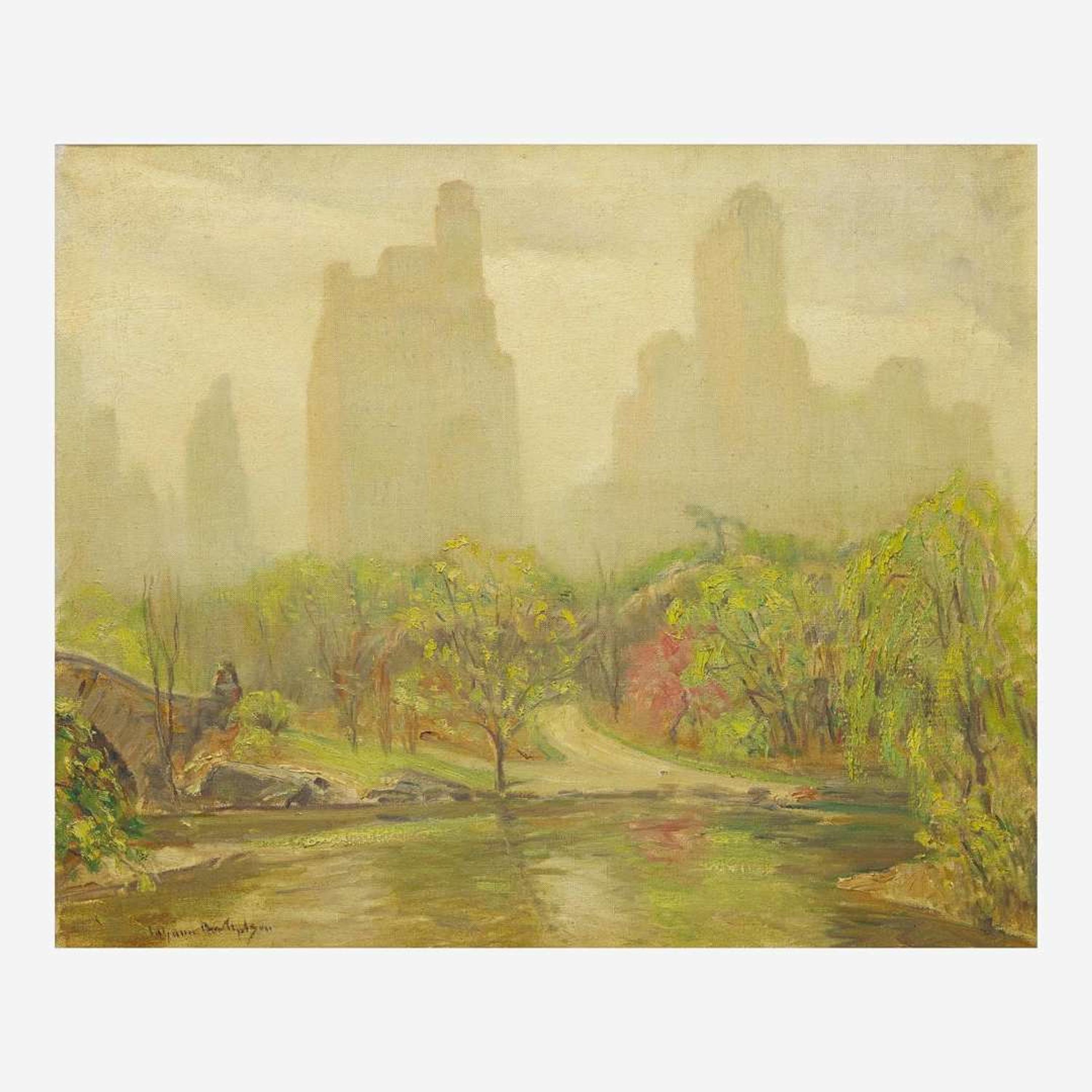 Johann Berthelsen (American, 1883–1972) Central Park