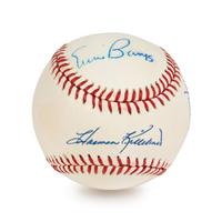 A 500 Home Run Club Signed Autograph Baseball Including Hank Aaron and Willie Mays (Six Signatures, Beckett Authentication Services BAS Certified),