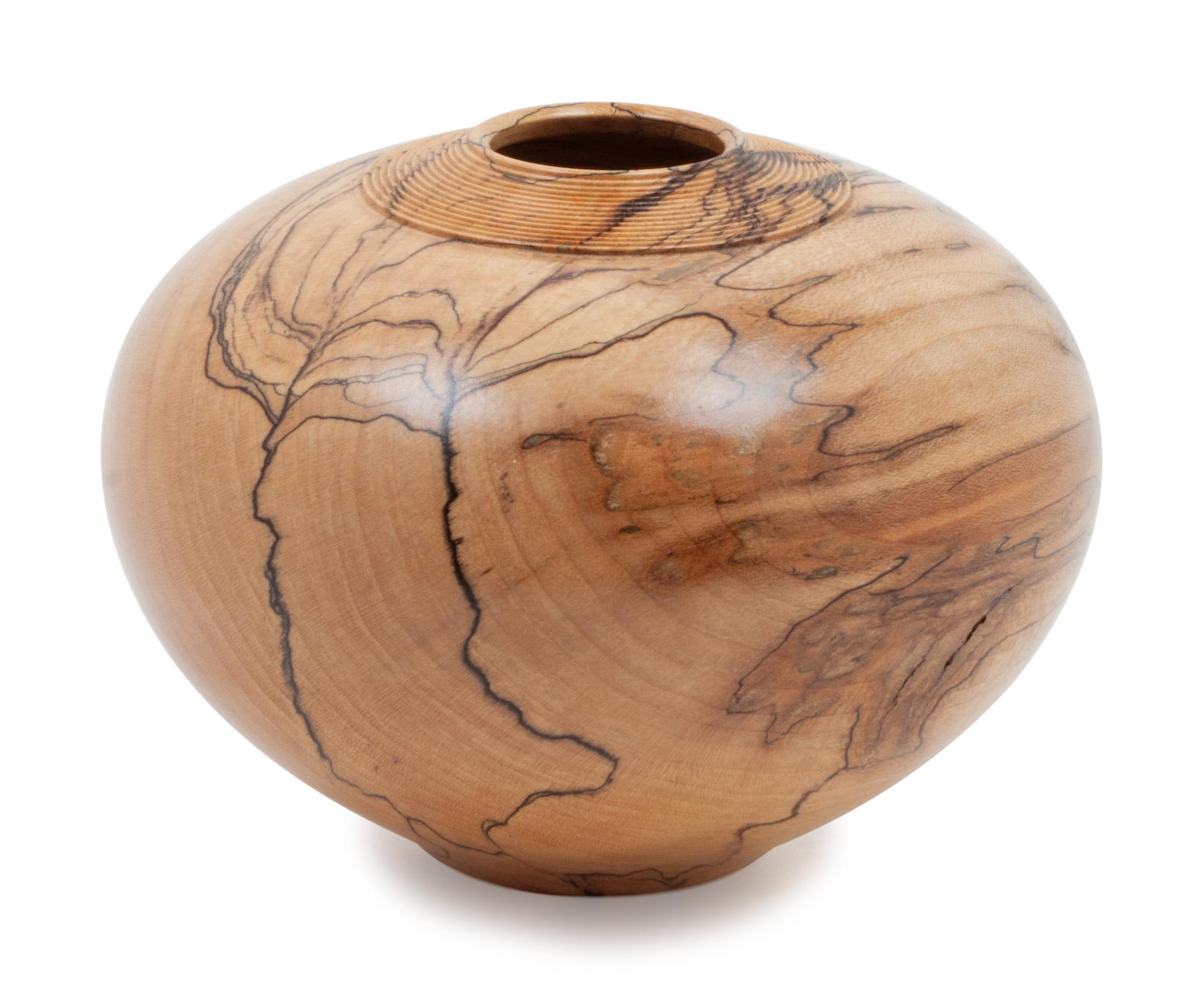 Pencil-Line Spatted Sugar Maple Pot