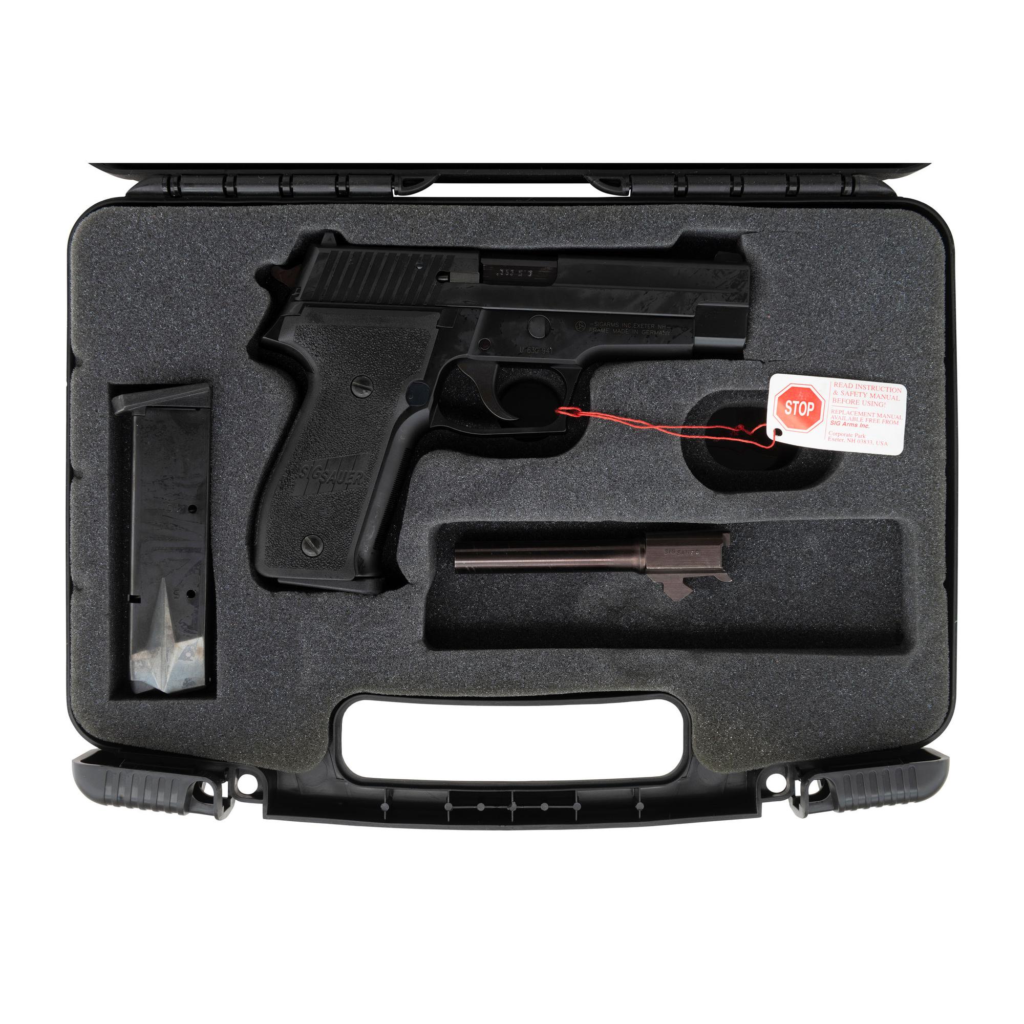 *Sig P226 in .357 Sig with Box and Accessories, Including .40 S&W Barrel