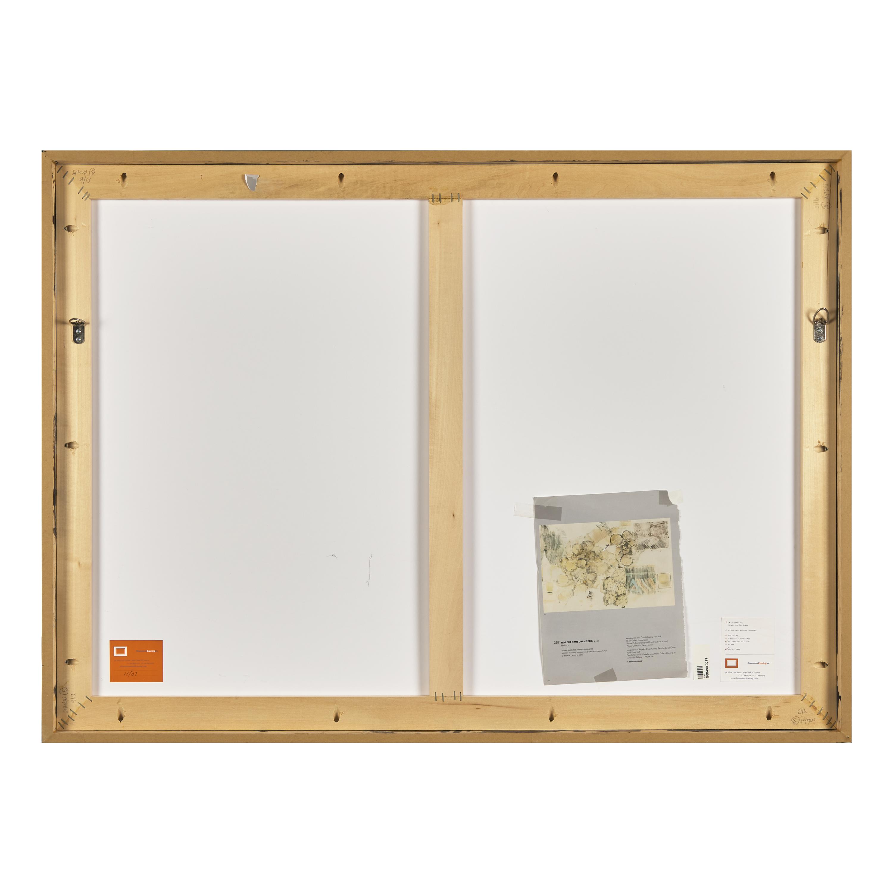 Robert Rauschenberg (American, 1925–2008) — Battery, 1965