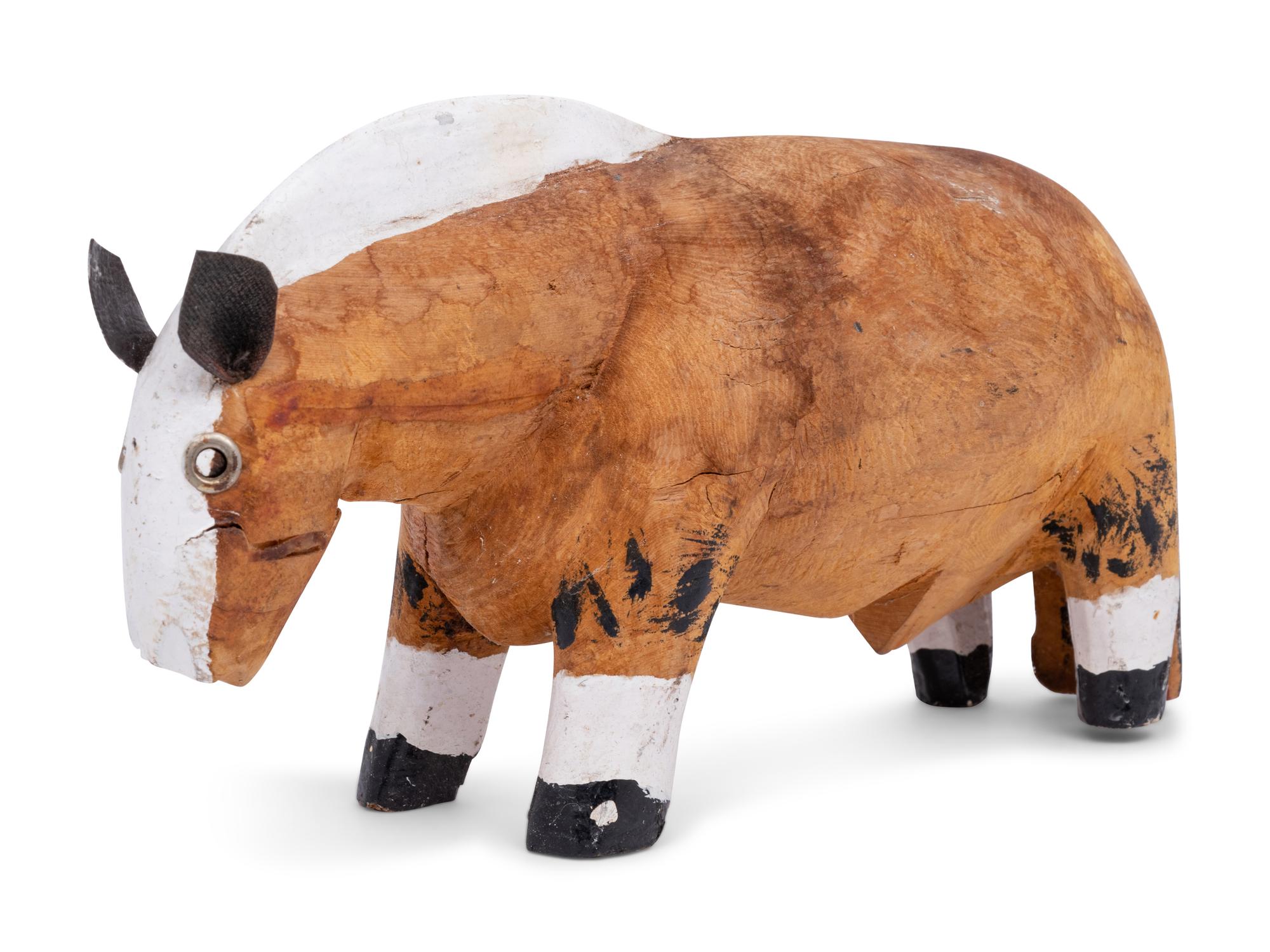 A Folk Art Carved Horse