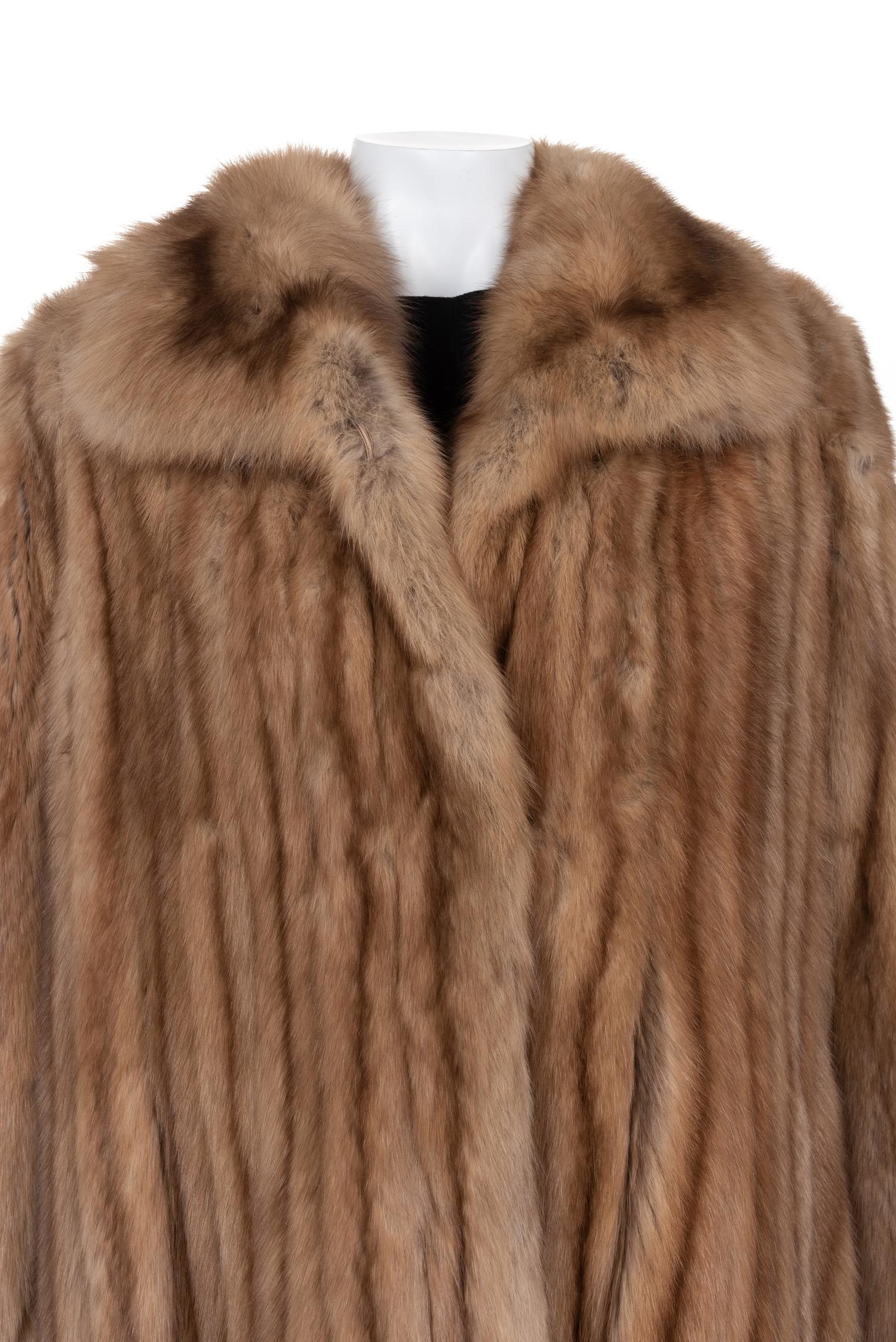 J. Mendel Russian Golden Sable Coat