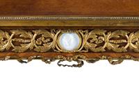 A French Gilt Bronze and Jasperware Mounted Kingwood and Parquetry Writing Table